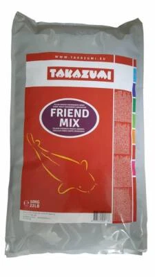 Takazumi Friend Mix Koifutter 10 kg *6mm* Gesunde Koi, Allround Futter TAKAZUMI