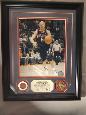 2004 Jason Kidd Game Used Collection NBA All Star Game Plaque - Image 1 of 4