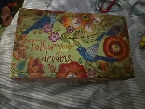 Segui i tuoi sogni ricordo confezione regalo portagioie - Foto 1 di 3