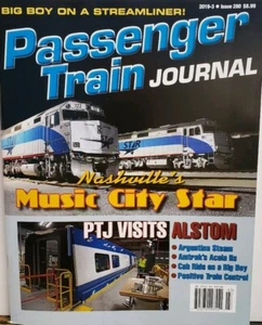 Passenger Train Journal Issue 280 2019-3 Music City Star FREE SHIPPING CB - Picture 1 of 1