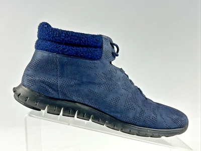 Cole Haan Zerogrand Perforated Mid Trainer Women's Size 7B Suede Boots - Image 1 of 4