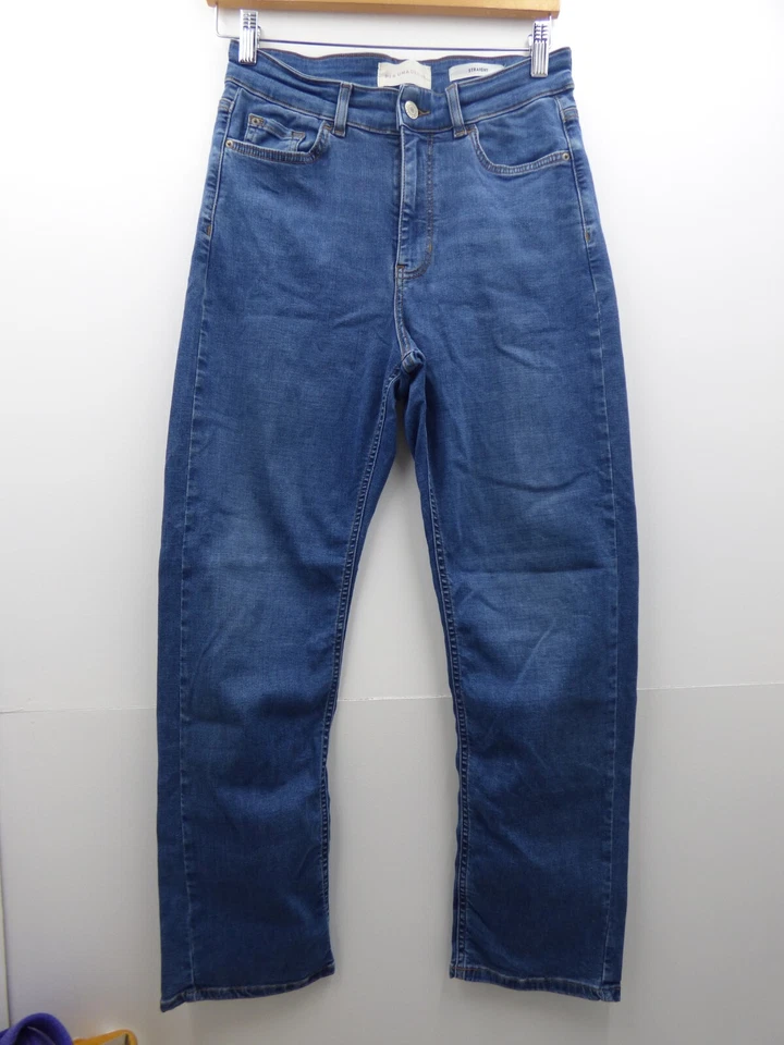 Ladies Per Una Denim blue straight jeans size 10 - Image 1 of 4