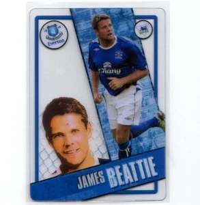 JAMES BEATTIE 2006-07 Topps I-Card Soccer Acetate Card EVERTON #35 PSA - Picture 1 of 2