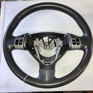2007 - 2013 Suzuki SX4 Steering Wheel Leather Wrap Dark Gray OEM With Controls - Picture 1 of 20