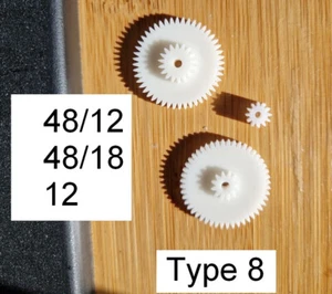 ✔️ Bmw e30 E34 pignon engrenage compteur Mercedes W126 W460 W461 gear type 8 - Picture 1 of 2