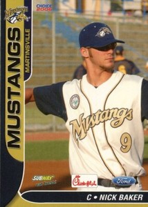 2006 Choice Martinsville Mustangs NICK BAKER RC SUBWAY CHICK-FIL-A FORD