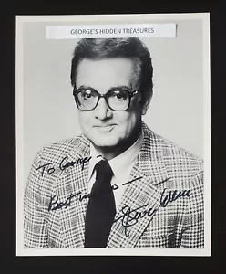 STEVE ALLEN signed autographed 8x10 B&W Photo - Actor, Musician, Composer - Picture 1 of 1