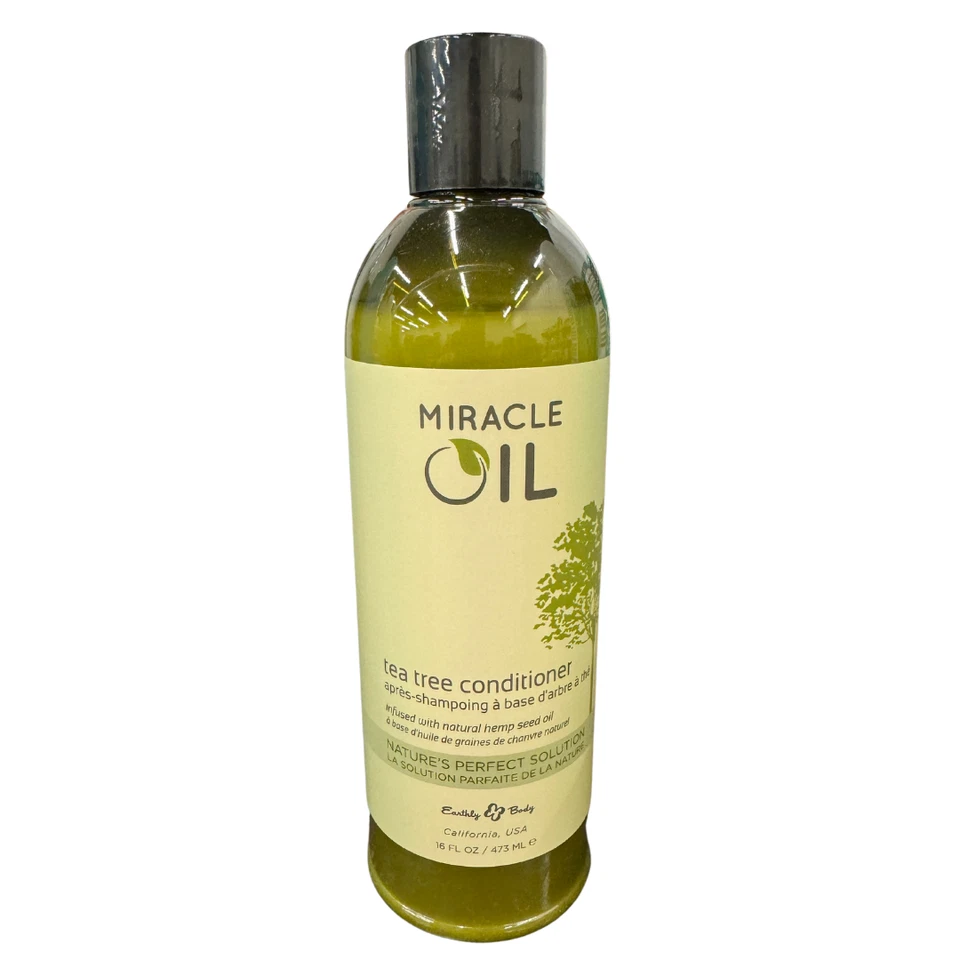 Earthly Body MIRACLE OIL Tea Tree Shampoo ~ 16 fl. oz.!! - Image 1 of 1