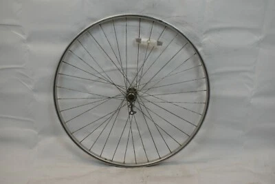 Araya Vintage 700c Front Road Bike Wheel & Hub Black OLW100 17mm 36S Spoke AV  - Image 1 of 4