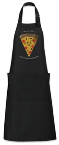 I Want Pizza Grillschürze Kochschürze Fun Not Your Opinion Maker Pizzeria Love - Picture 1 of 1