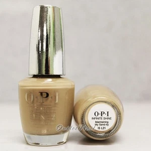 OPI INFINITE SHINE Maintaining My Sand-ity - Air Dry 10 Day Nail Polish IS L21 - Picture 1 of 1