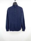 Loro Piana 100% Baby Cashmere 1/2 Zip Sweater Made In Italy Size 58 #K336