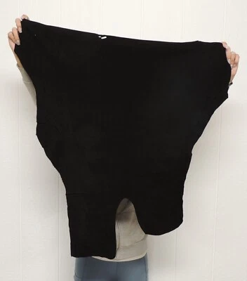 Piel de ciervo NEGRO para artesanías nativas piel de ciervo taxidermia montaje de cuerno Foto 1 de 2