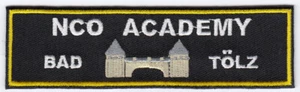NCO Academy Bad Tölz 5" embroidered tab patch - Picture 1 of 1