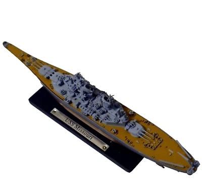 USS Missouri Atlas Editions 1/1250 Scale Battleship WWII Model Ship - Image 1 of 2