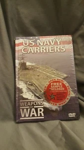 U.S. NAVY CARRIERS Weapons of War DVD & Book NEW/SEALED - Picture 1 of 2
