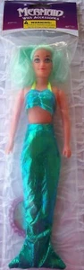 Green, Kole Mermaid Fashion Doll with Accessories, 3+ (Doll, Comb, Mirror) - Picture 1 of 3