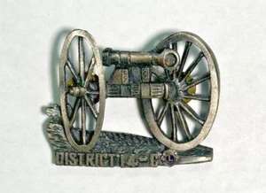 Lions Club Pin DISTRICK 14-C LARGE - SET062 - Picture 1 of 1