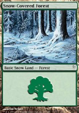 SNOW-COVERED FOREST X4 4 4X Coldsnap MTG Magic the Gathering Cards DJMagic