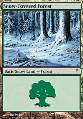 SNOW-COVERED FOREST X4 4 4X Coldsnap MTG Magic the Gathering Cards DJMagic - Image 1 of 1
