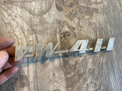 Insignia Volkswagen 411--Original Foto 1 de 2