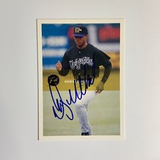 Auto RC DONZELL MCDONALD 2000 Just 2K Signed Baseball Rookie Royals Yankees