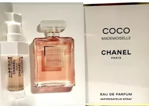 Coco Mademoiselle Eau De Parfum Vial Travel 1.5 Ml/0.05 From Ireland - Picture 1 of 3