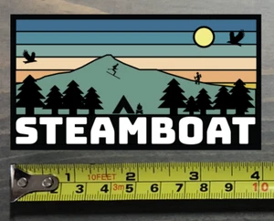 Steamboat Sticker Decal Colorado Ski Mountain Springs Winter Park Copper Vail - Picture 1 of 1