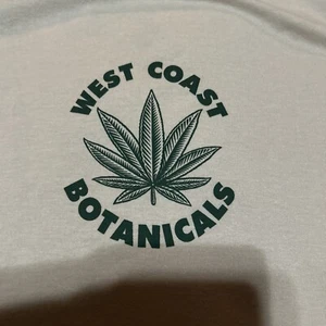 West Coast Botanicals Unkraut Shirt Herren X-Large Neu - Bild 1 von 7