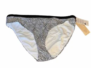 Damen-Bikinihose Calis neu schwarz & weiß neu mit Etikett XL - Bild 1 von 11