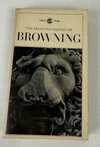 Robert Browning Selected Poetry 1966 Signet 1st Print Vintage Paperback Book - Picture 1 of 14