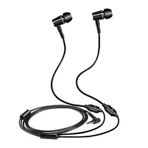 Air Tube Headset Binaural with Microphone for Cell Phone PC MP3 - Picture 1 of 8