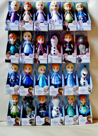 Disney Princess Frozen Mini Toddler 3 Inch Posable Doll - Choose Your Favourite Cover