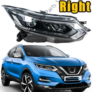 Right For Nissan Qashqai 2019-2021 LED Front Bumper Headlight Housing(NO Bulb) - Picture 1 of 17
