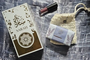 Sarah White Spray Perfume Eau De Parfum For Women 100ml/3.4 oz + Bare Minerals - Picture 1 of 10