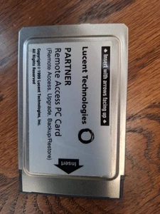 Lucent Technologies Partner Remote Access PC Card  - Picture 1 of 2