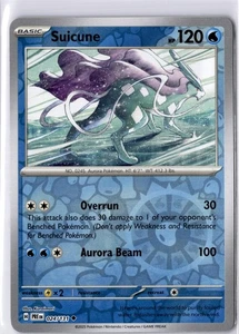 Tarjeta Pokémon Suicune 024/131 Evoluciones Prismáticas Holograma Inverso Poco Común Casi Nueva - Imagen 1 de 2