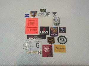 SHOT SHOW 2025 Stickers IWI Geissele Mossberg Firearms Tactical (Lot of 19) - Picture 1 of 7
