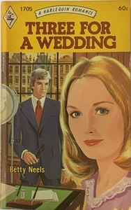 Three For a Wedding by Betty Neels Harlequin Romance - Imagen 1 de 2