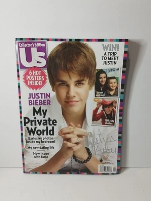 Us Magazine Justin Bieber Collector's Edition With 6 Posters Inside 2011 - Image 1 of 4