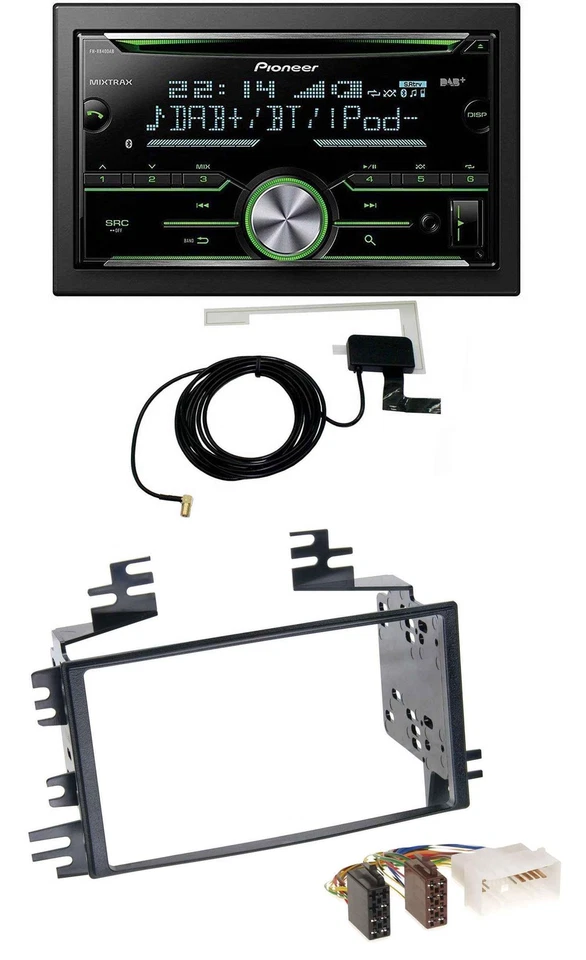 Pioneer CD USB MP3 Bluetooth 2DIN DAB Autoradio für Kia Rio Rio5 Sportage Hyunda - Bild 1 von 4