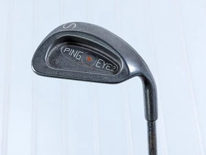 Ping EYE 2 Sand Wedge S orange Punkte Stahl K-Schaft RH SW Golfschläger kostenloser Versand - Bild 1 von 8