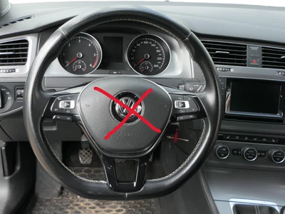 VW Passat B8 3G Golf 7 Lenkrad Multifunktionslenkrad 5G0419091DG GQT schwarz - Bild 1 von 4