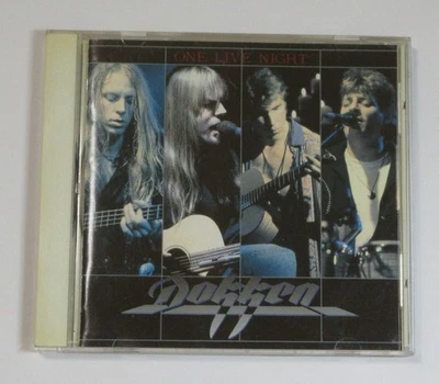 Dokken – One Live Night JAPAN CD - Image 1 of 3