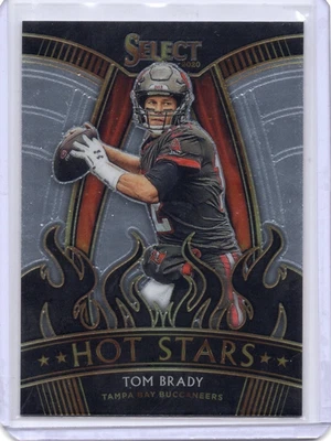 2020 Panini Select Hot Stars #HS1 Tom Brady Buccaneers NM+ SP - Image 1 of 2