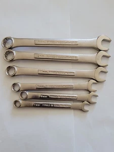 Vintage Craftsman USA 6pc 12 Point Combination Wrench Set 7mm - 13mm - Picture 1 of 4