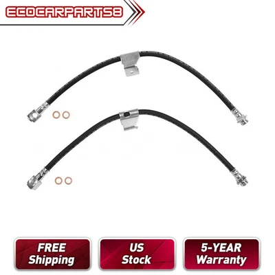 Подходит для Pontiac Fiero 1985-1987 годов выпуска передний тормоз гидравлический шланг тормозной шланг тормозной шланг - Изображение 1 из 2