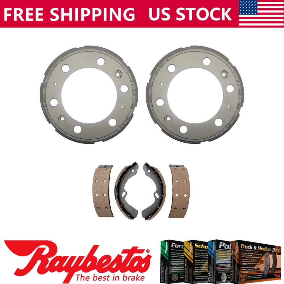 Задний комплект тормозных барабанов и тормозных колодок для 2012 Isuzu Reach - Raybestos - Изображение 1 из 4