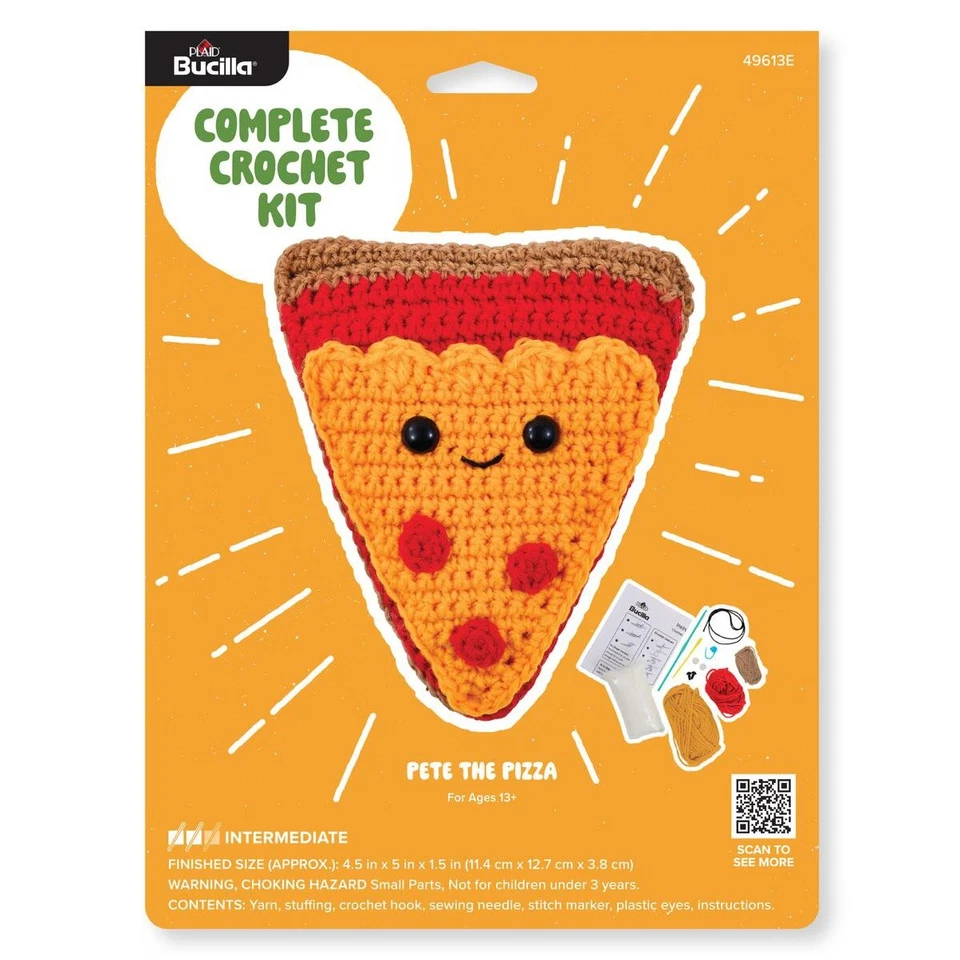 Bucilla Amigurumi Kit-5" - Pizza - Image 1 of 1