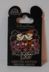 Disney Pin Fine and Dandy 2017 Mickey and Minnie Pin - Picture 1 of 2